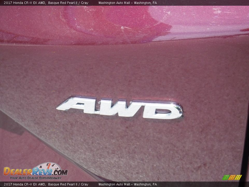 2017 Honda CR-V EX AWD Basque Red Pearl II / Gray Photo #11