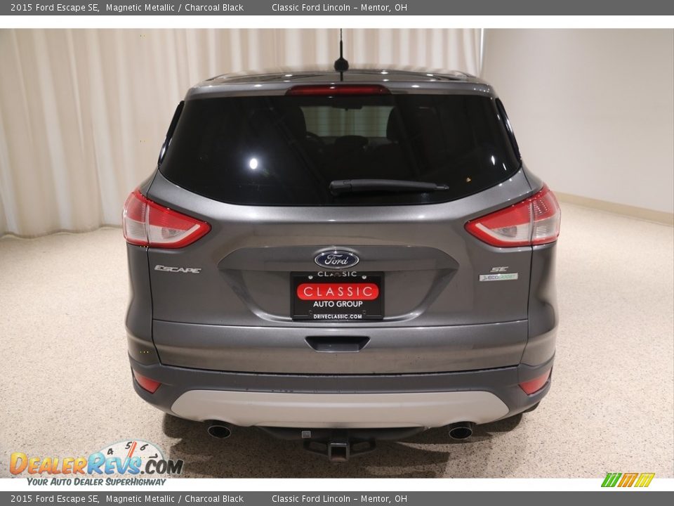 2015 Ford Escape SE Magnetic Metallic / Charcoal Black Photo #4