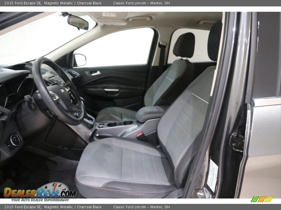 2015 Ford Escape SE Magnetic Metallic / Charcoal Black Photo #6
