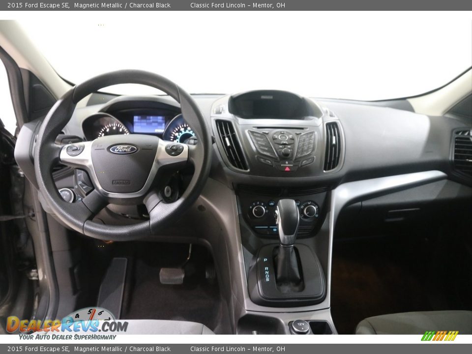 2015 Ford Escape SE Magnetic Metallic / Charcoal Black Photo #7