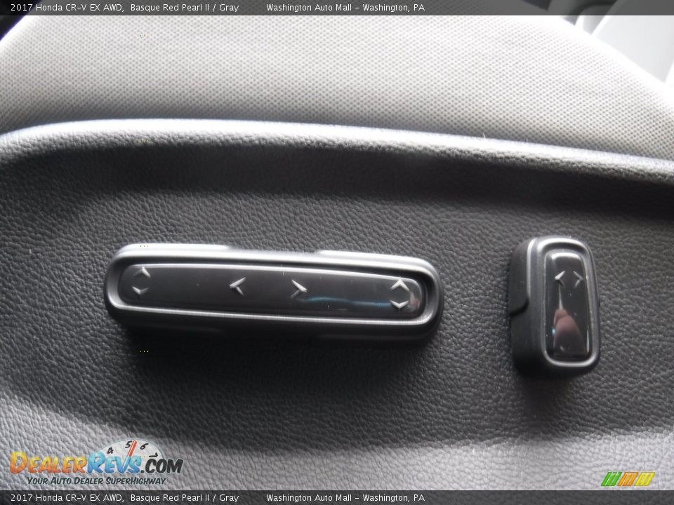 2017 Honda CR-V EX AWD Basque Red Pearl II / Gray Photo #17