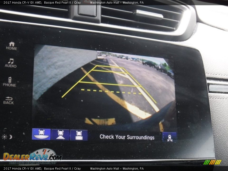2017 Honda CR-V EX AWD Basque Red Pearl II / Gray Photo #19