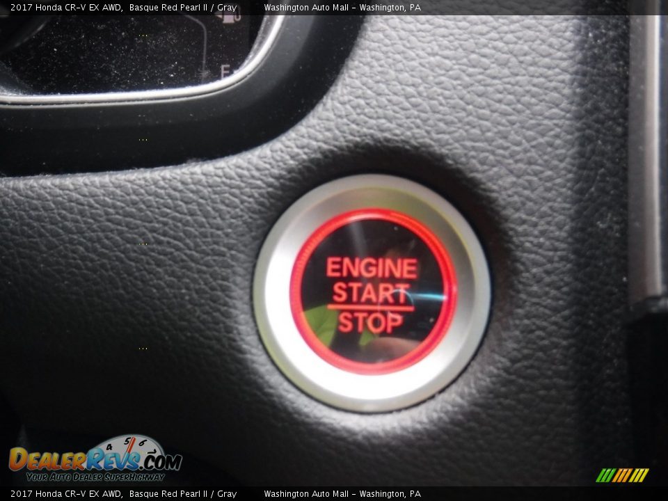 2017 Honda CR-V EX AWD Basque Red Pearl II / Gray Photo #20