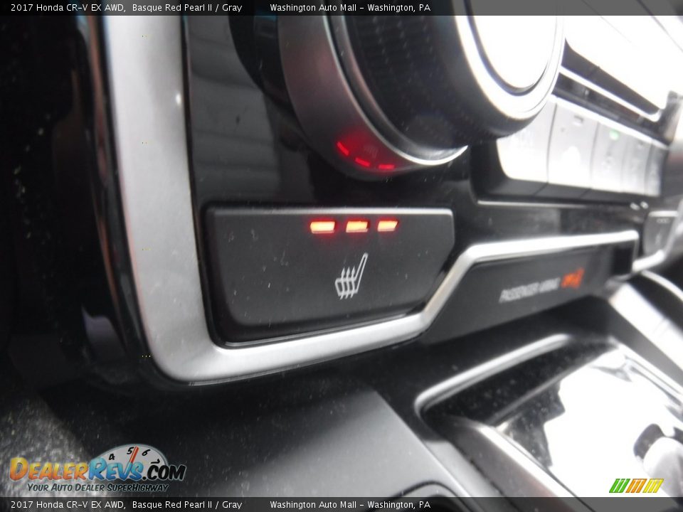 2017 Honda CR-V EX AWD Basque Red Pearl II / Gray Photo #21