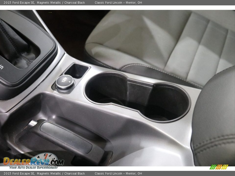2015 Ford Escape SE Magnetic Metallic / Charcoal Black Photo #13