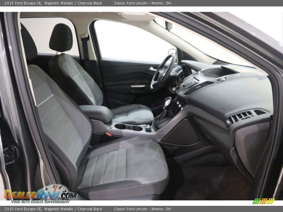 2015 Ford Escape SE Magnetic Metallic / Charcoal Black Photo #14