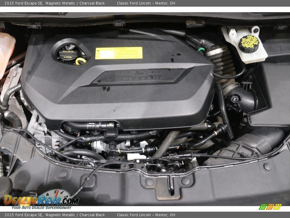 2015 Ford Escape SE Magnetic Metallic / Charcoal Black Photo #17