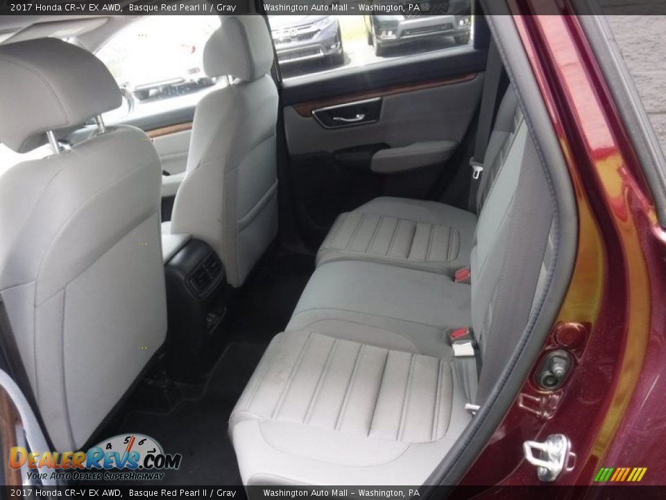2017 Honda CR-V EX AWD Basque Red Pearl II / Gray Photo #26