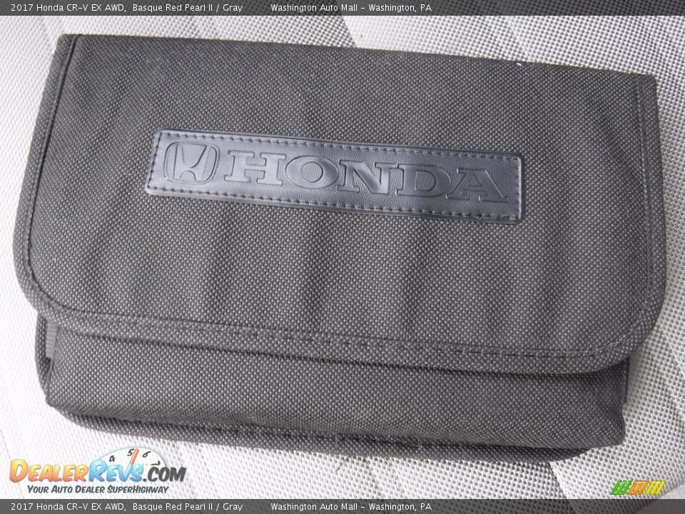 2017 Honda CR-V EX AWD Basque Red Pearl II / Gray Photo #28