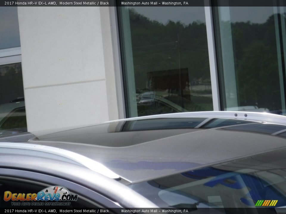 2017 Honda HR-V EX-L AWD Modern Steel Metallic / Black Photo #3