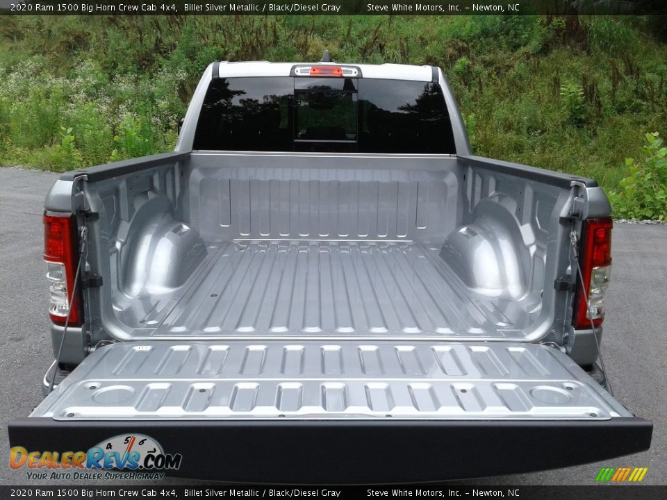 2020 Ram 1500 Big Horn Crew Cab 4x4 Billet Silver Metallic / Black/Diesel Gray Photo #8