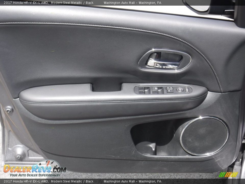 2017 Honda HR-V EX-L AWD Modern Steel Metallic / Black Photo #17