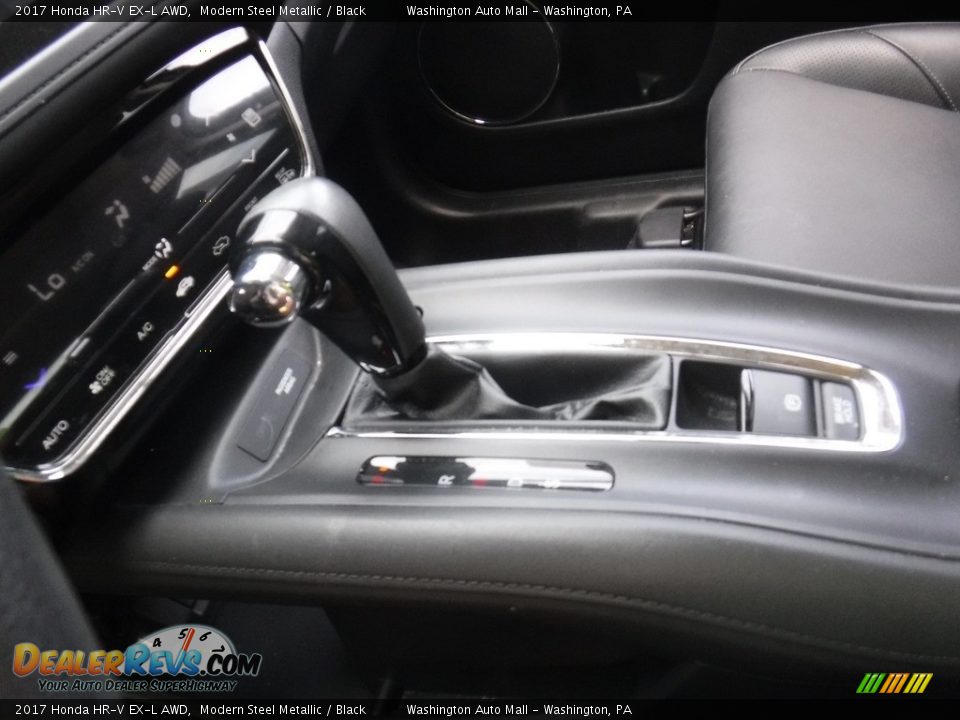 2017 Honda HR-V EX-L AWD Modern Steel Metallic / Black Photo #18