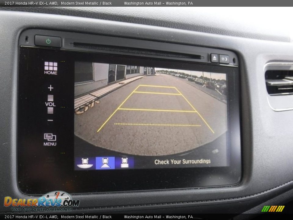 2017 Honda HR-V EX-L AWD Modern Steel Metallic / Black Photo #21