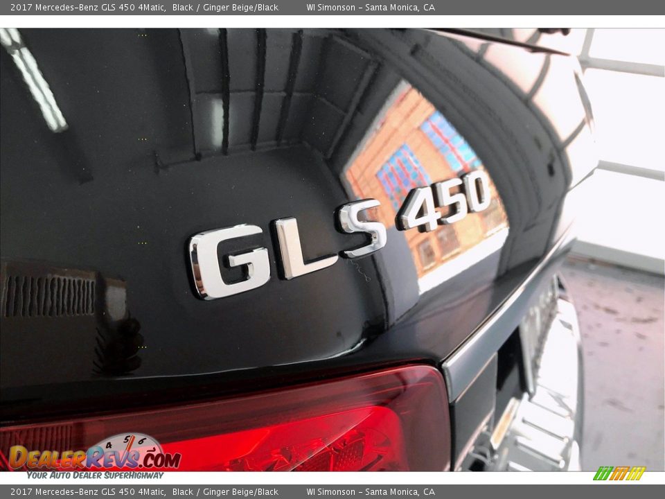 2017 Mercedes-Benz GLS 450 4Matic Black / Ginger Beige/Black Photo #27