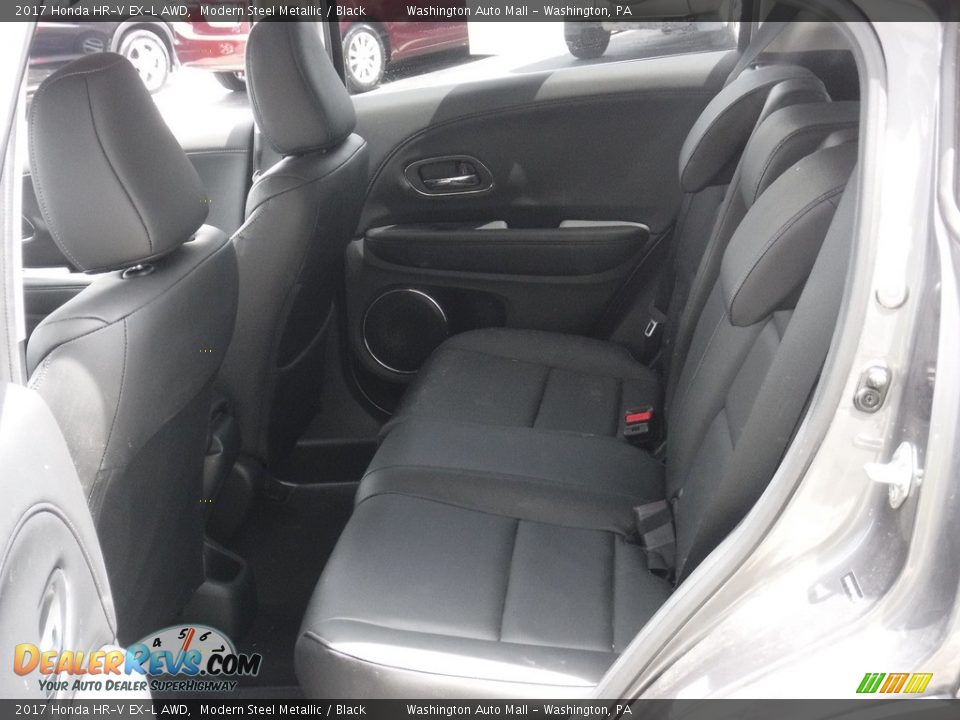 2017 Honda HR-V EX-L AWD Modern Steel Metallic / Black Photo #24