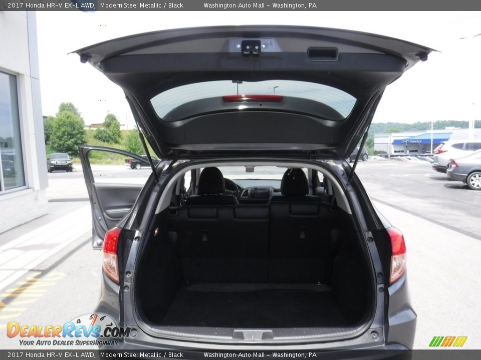 2017 Honda HR-V EX-L AWD Modern Steel Metallic / Black Photo #25