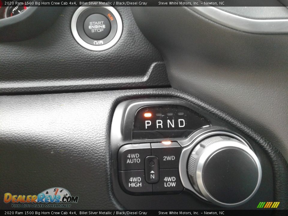 2020 Ram 1500 Big Horn Crew Cab 4x4 Billet Silver Metallic / Black/Diesel Gray Photo #22