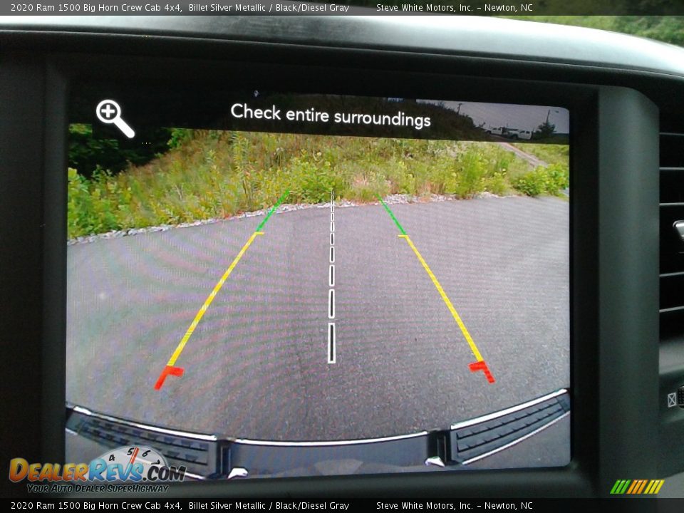 2020 Ram 1500 Big Horn Crew Cab 4x4 Billet Silver Metallic / Black/Diesel Gray Photo #24