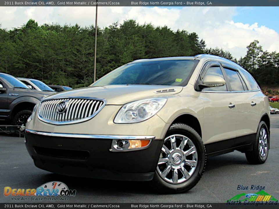 2011 Buick Enclave CXL AWD Gold Mist Metallic / Cashmere/Cocoa Photo #1