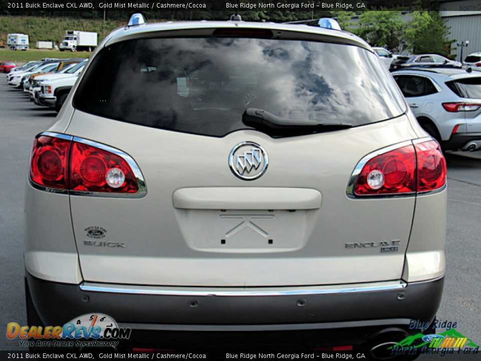 2011 Buick Enclave CXL AWD Gold Mist Metallic / Cashmere/Cocoa Photo #5