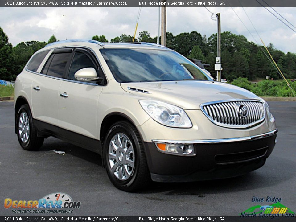 2011 Buick Enclave CXL AWD Gold Mist Metallic / Cashmere/Cocoa Photo #8