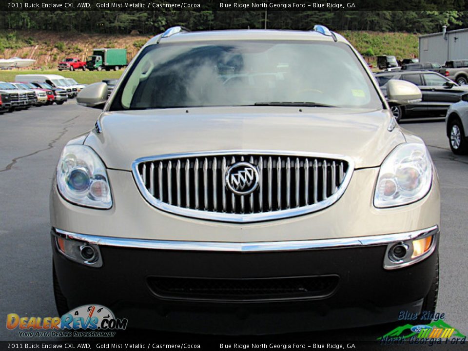 2011 Buick Enclave CXL AWD Gold Mist Metallic / Cashmere/Cocoa Photo #9