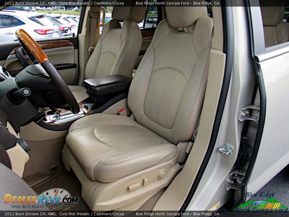 2011 Buick Enclave CXL AWD Gold Mist Metallic / Cashmere/Cocoa Photo #11