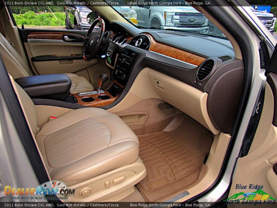 2011 Buick Enclave CXL AWD Gold Mist Metallic / Cashmere/Cocoa Photo #12