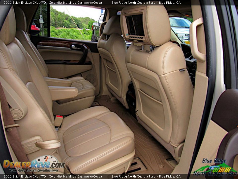 2011 Buick Enclave CXL AWD Gold Mist Metallic / Cashmere/Cocoa Photo #13