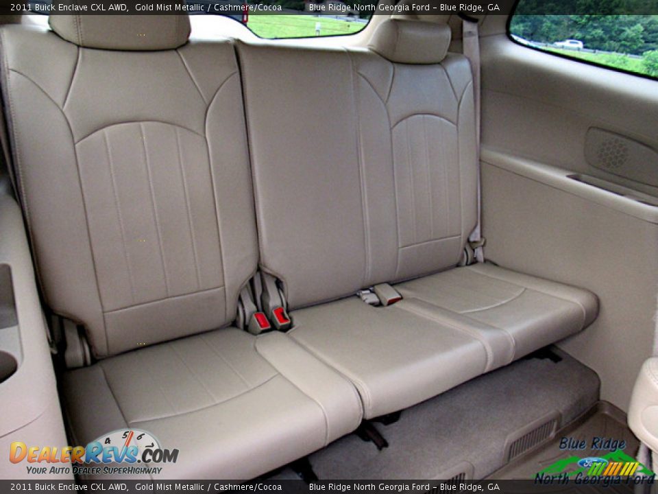 2011 Buick Enclave CXL AWD Gold Mist Metallic / Cashmere/Cocoa Photo #14