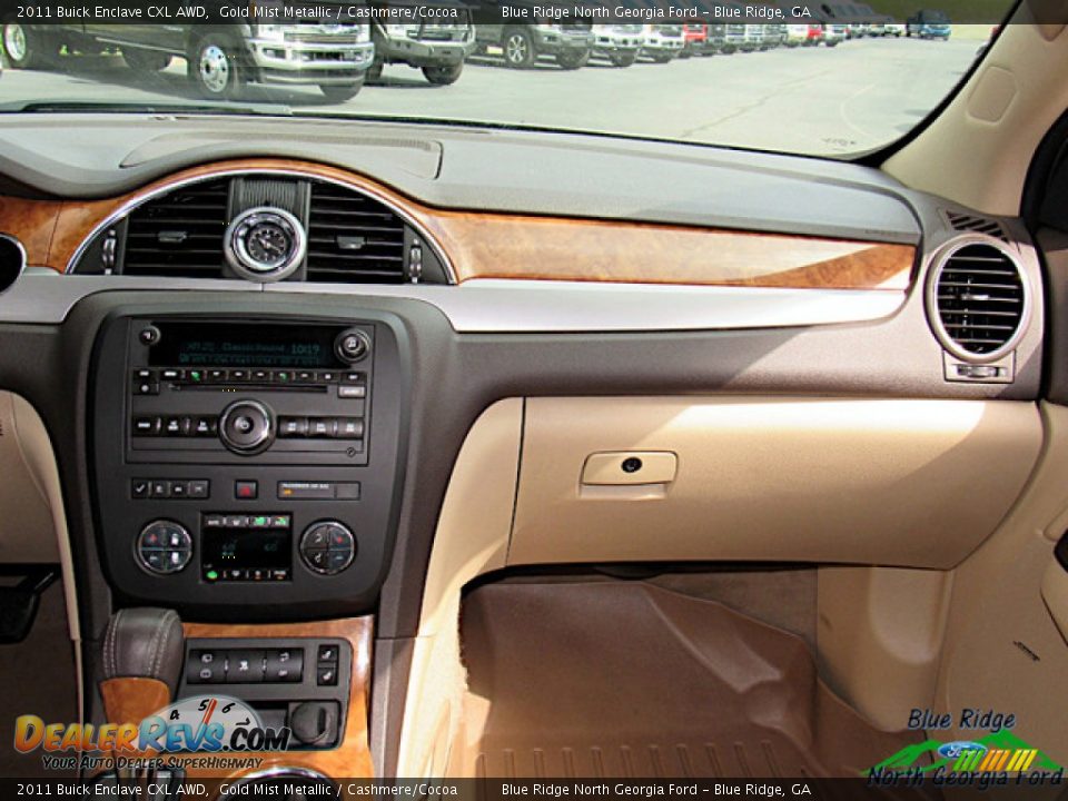 2011 Buick Enclave CXL AWD Gold Mist Metallic / Cashmere/Cocoa Photo #18