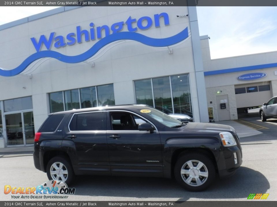 2014 GMC Terrain SLE Ashen Gray Metallic / Jet Black Photo #2