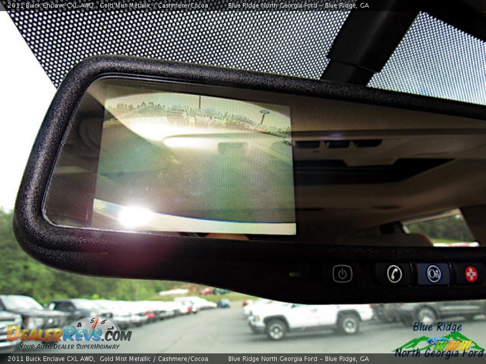 2011 Buick Enclave CXL AWD Gold Mist Metallic / Cashmere/Cocoa Photo #23