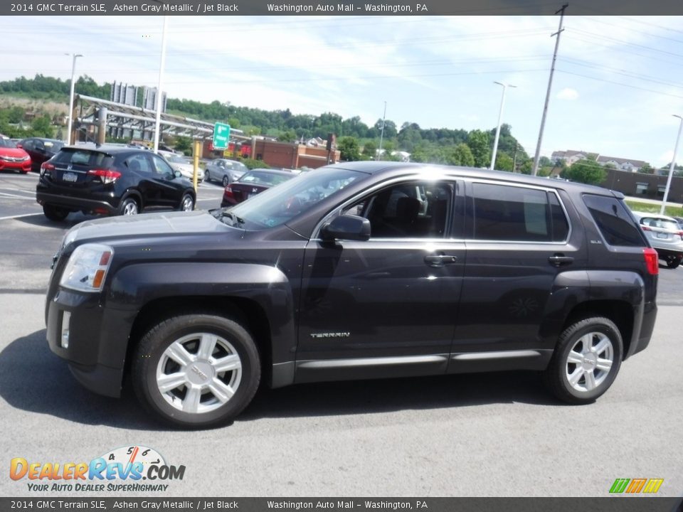 2014 GMC Terrain SLE Ashen Gray Metallic / Jet Black Photo #6