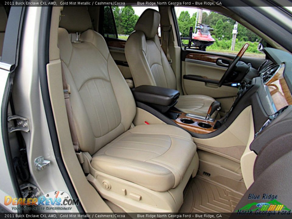 2011 Buick Enclave CXL AWD Gold Mist Metallic / Cashmere/Cocoa Photo #29