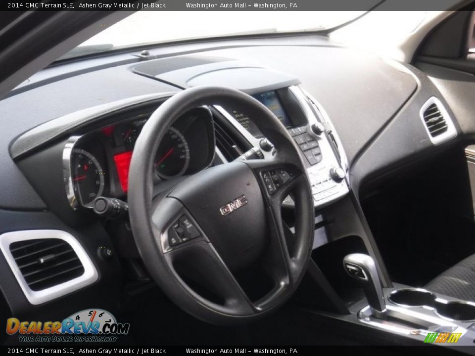 2014 GMC Terrain SLE Ashen Gray Metallic / Jet Black Photo #11