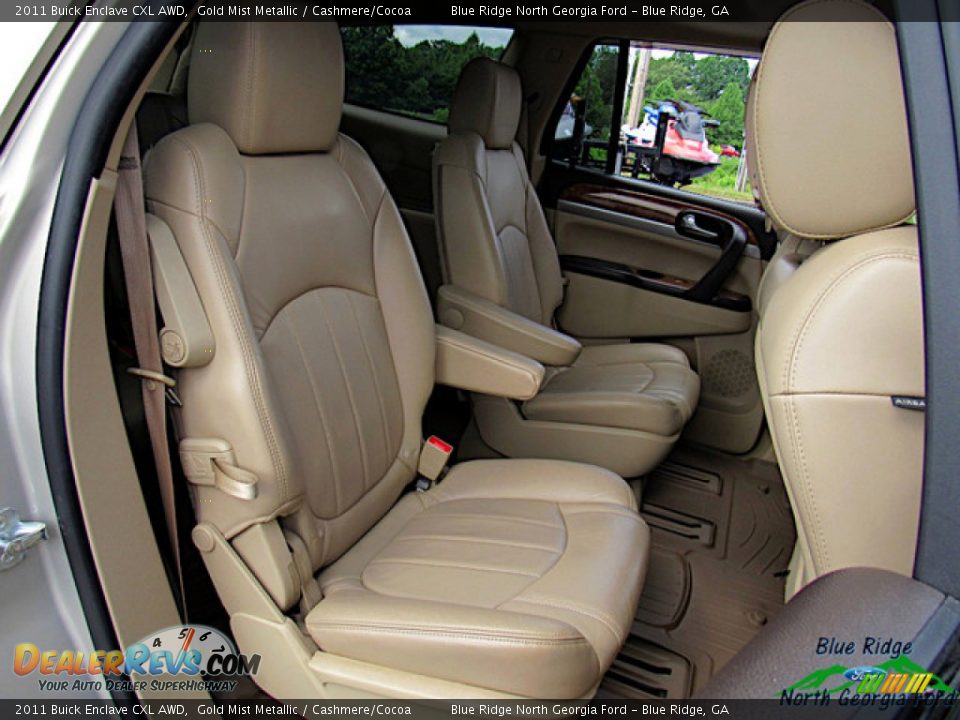 2011 Buick Enclave CXL AWD Gold Mist Metallic / Cashmere/Cocoa Photo #30