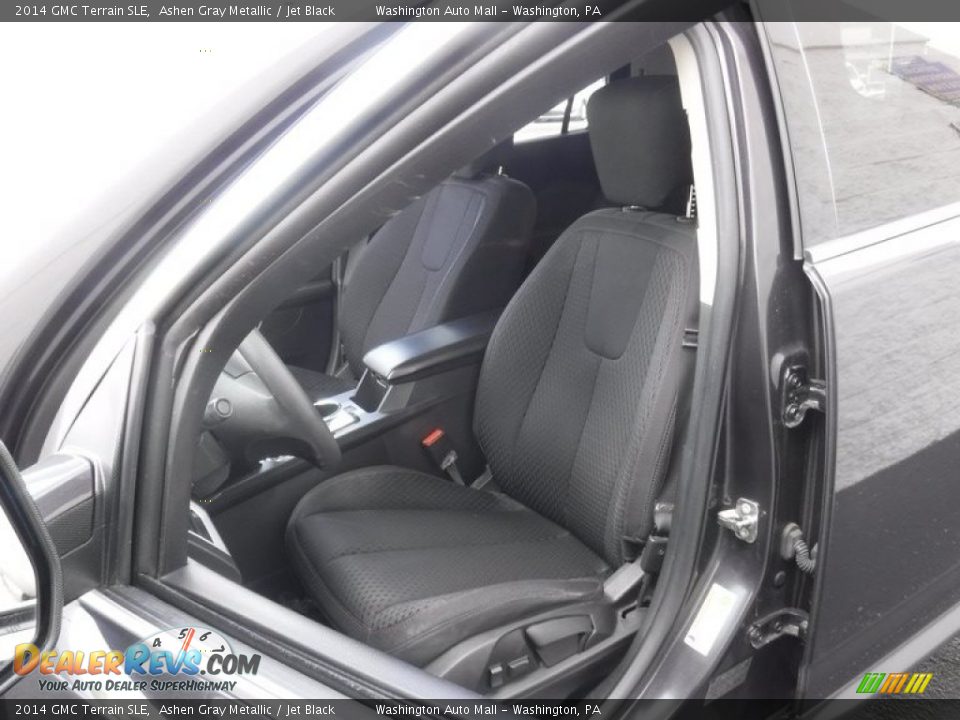 2014 GMC Terrain SLE Ashen Gray Metallic / Jet Black Photo #12
