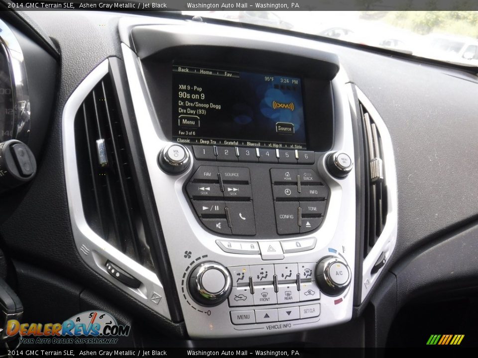 2014 GMC Terrain SLE Ashen Gray Metallic / Jet Black Photo #15