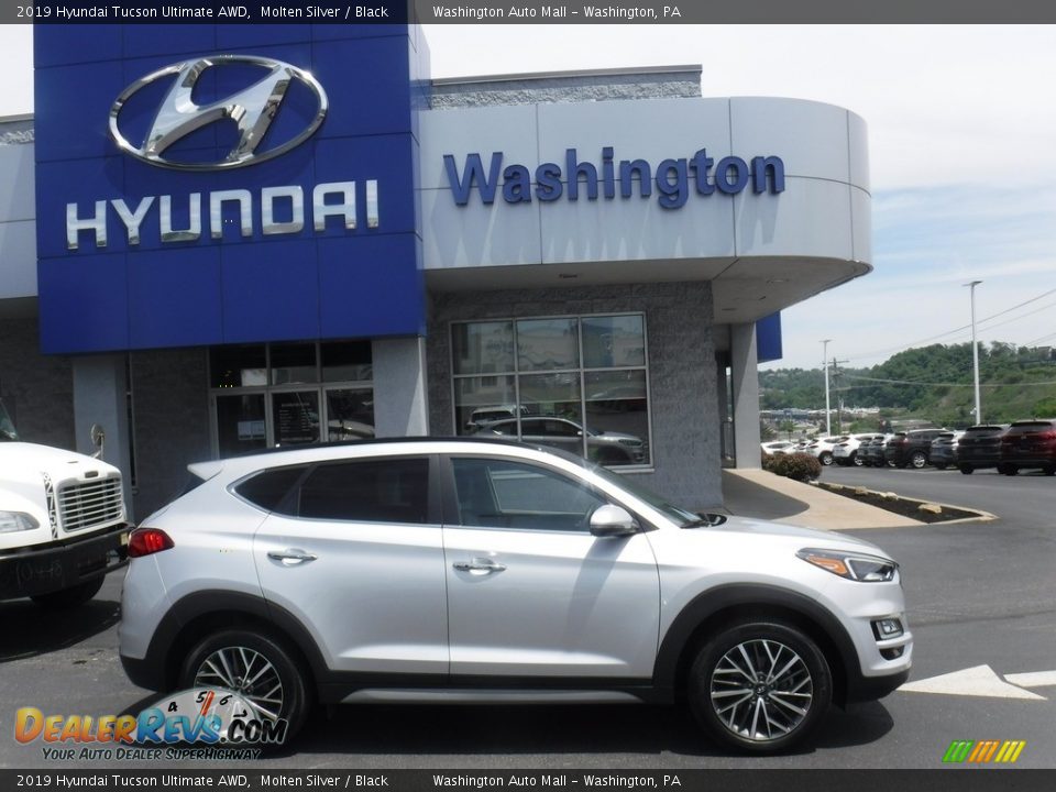 2019 Hyundai Tucson Ultimate AWD Molten Silver / Black Photo #2