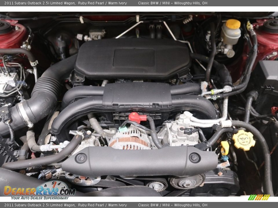 2011 Subaru Outback 2.5i Limited Wagon 2.5 Liter SOHC 16-Valve VVT Flat 4 Cylinder Engine Photo #19