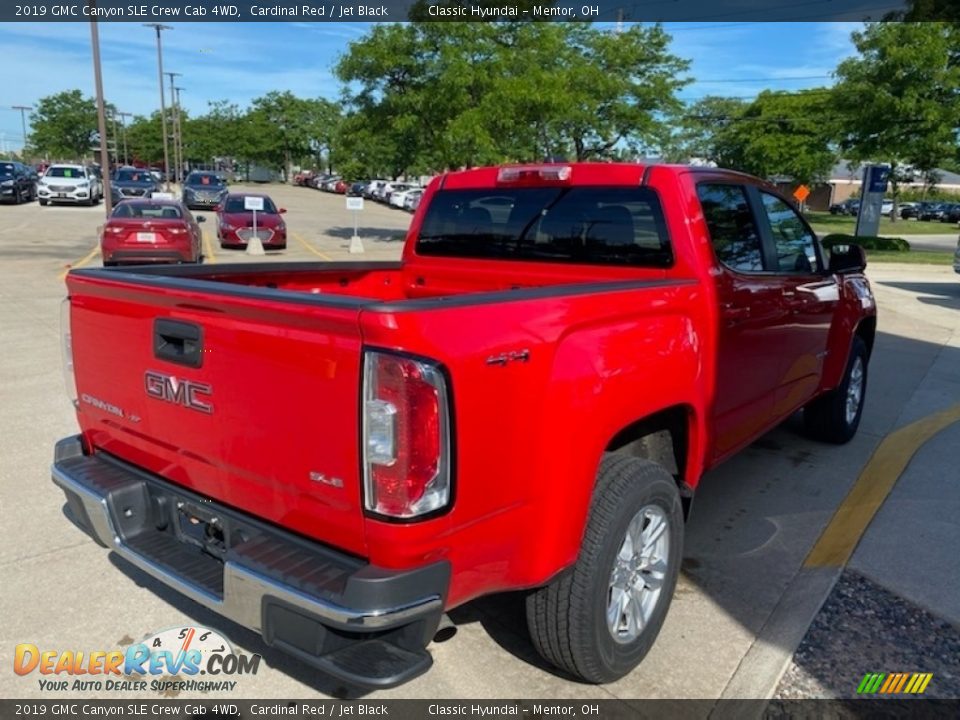 2019 GMC Canyon SLE Crew Cab 4WD Cardinal Red / Jet Black Photo #2