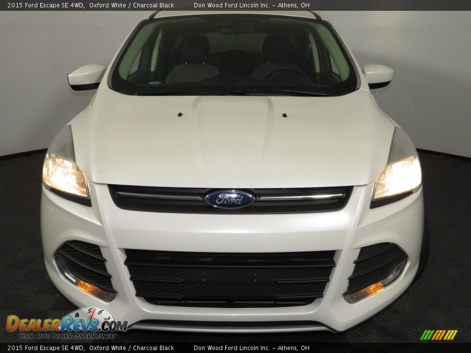 2015 Ford Escape SE 4WD Oxford White / Charcoal Black Photo #4