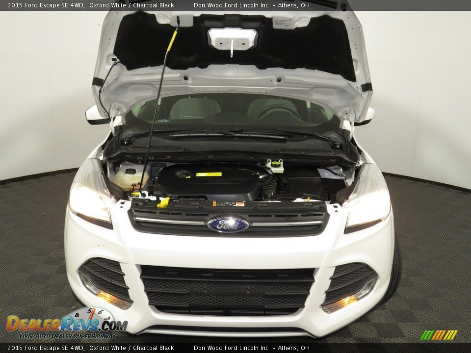 2015 Ford Escape SE 4WD Oxford White / Charcoal Black Photo #5