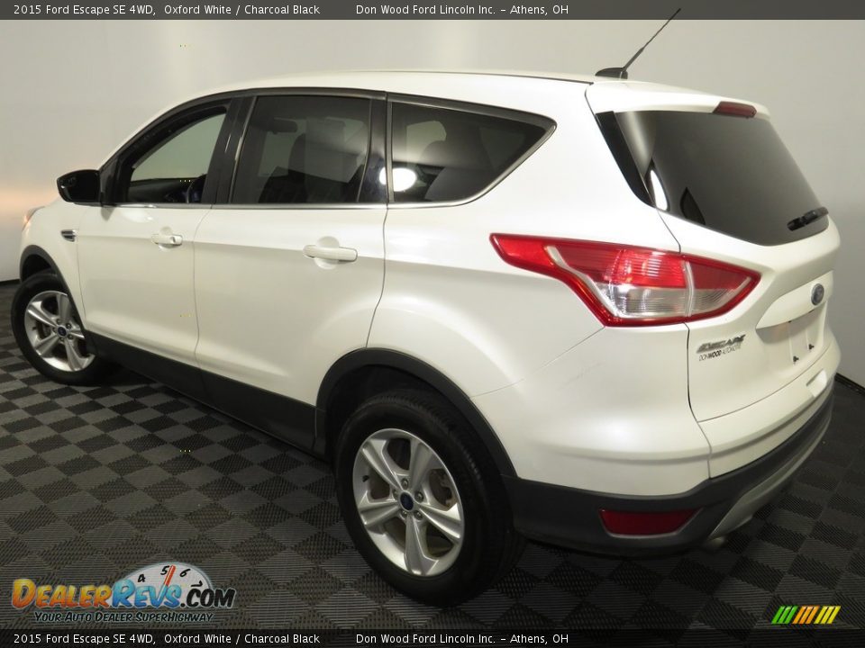 2015 Ford Escape SE 4WD Oxford White / Charcoal Black Photo #9