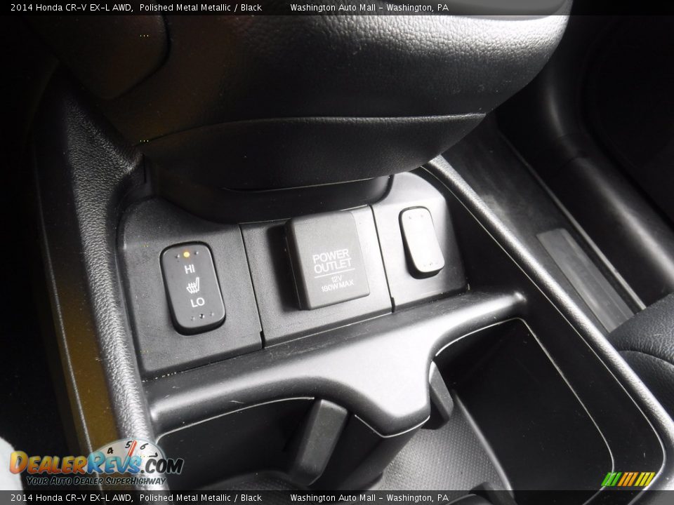 2014 Honda CR-V EX-L AWD Polished Metal Metallic / Black Photo #18