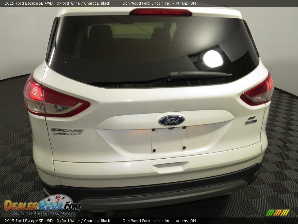 2015 Ford Escape SE 4WD Oxford White / Charcoal Black Photo #11