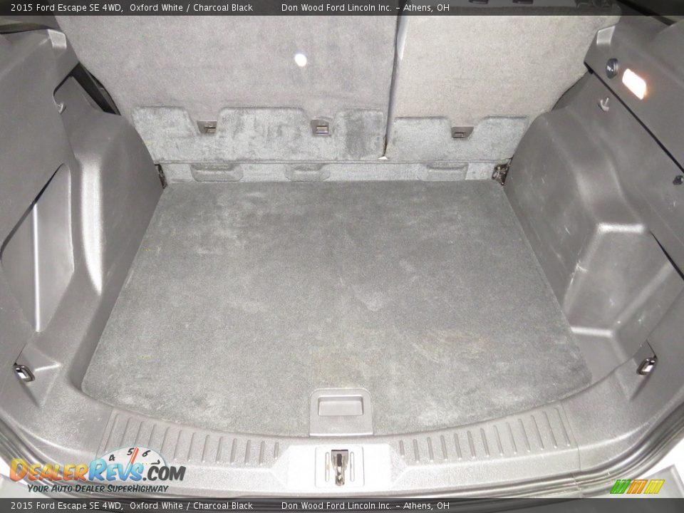 2015 Ford Escape SE 4WD Oxford White / Charcoal Black Photo #13