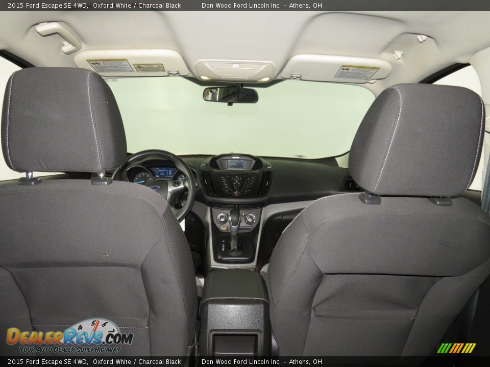 2015 Ford Escape SE 4WD Oxford White / Charcoal Black Photo #14